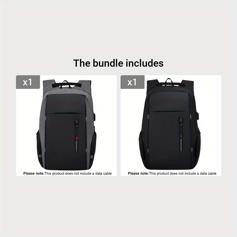 Zaino antifurto da uomo per laptop, borsa da viaggio capiente per lavoro, borsa a tracolla