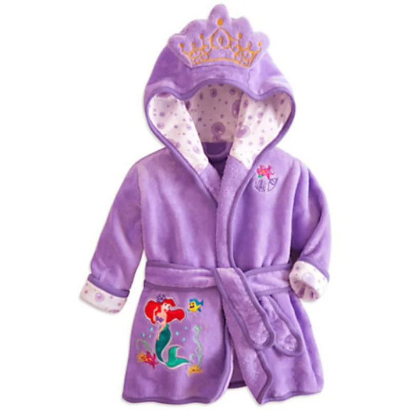 Autunno Inverno Pigiama Bambini Infantil Topolino Minnie Bambini Caldo Pigiama Ragazzi Pigiama Ragazze Pigiama Ragazze Pigiama Animali Abbigliamento da notte in flanella Accappatoio