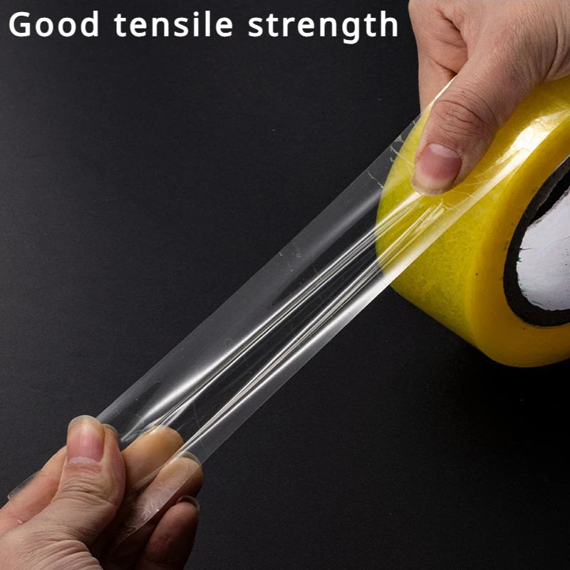 4.5CM 70 Meters High Viscosity Clear Adhesive Tape Box Carton Sealing Packing Tape DIY Mounting Fixing Tape Clear Adhesive Tape