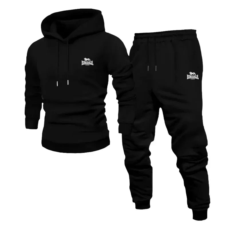 Men's soft and comfortable fitness jogging suit long-sleeved sports shirt casual sport pants suitable for both autumn and winter