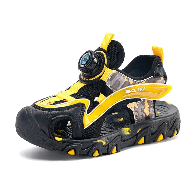 Scarpe da spiaggia antiscivolo Summer Brand Sandali per bambini Scarpe casual comode per bambine Scarpe basse da principessa con fiori per bambini