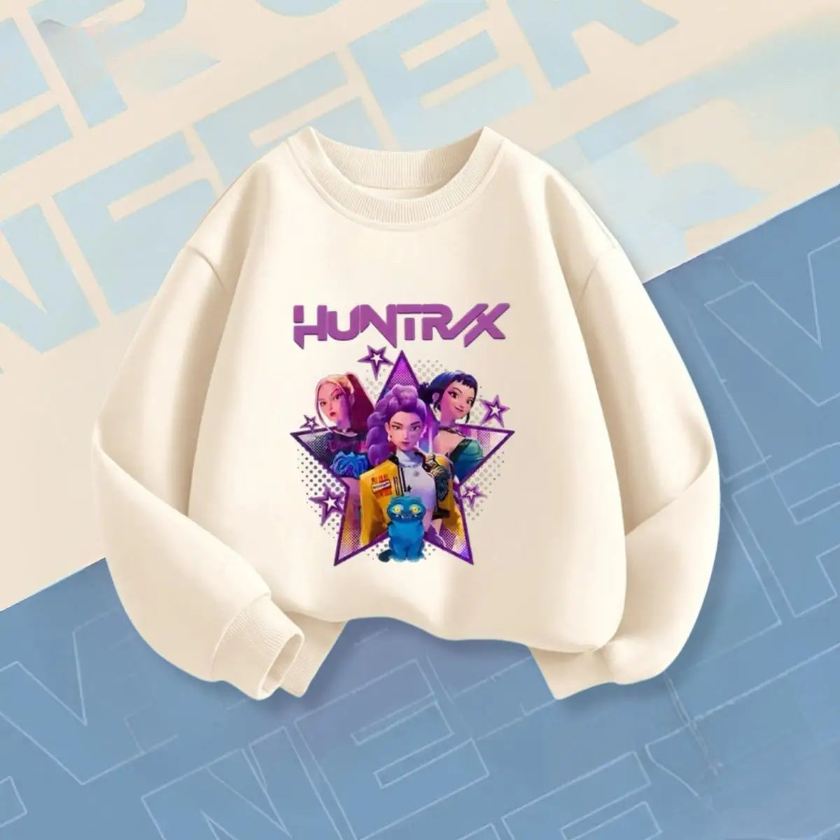 Felpe alla moda KPop Demon Hunters per bambini e bambine dai 6 mesi ai 7 anni, a maniche lunghe, con scollo a O, abbigliamento per bambini