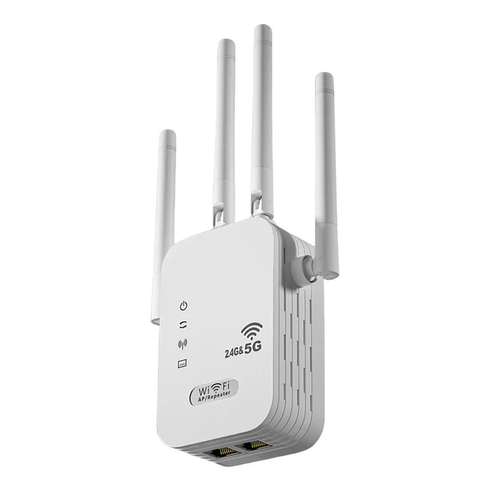 Ripetitore WiFi Dual-Band 2.4G 5G, amplificatore di segnale WiFi, extender WiFi 802.11bgn, router Gigabit con WPS, spina EU/US, amplificatore WiFi
