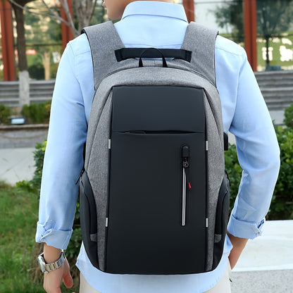 Zaino antifurto da uomo per laptop, borsa da viaggio capiente per lavoro, borsa a tracolla