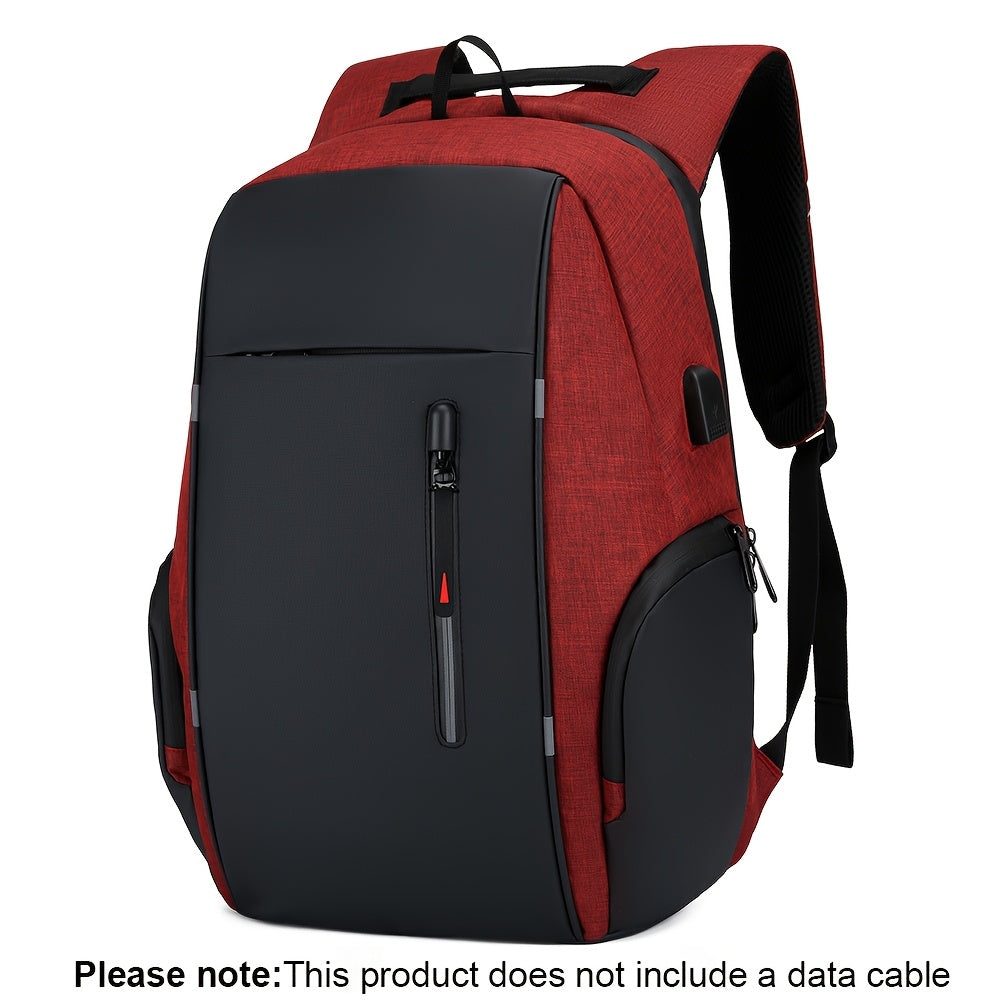 Zaino antifurto da uomo per laptop, borsa da viaggio capiente per lavoro, borsa a tracolla