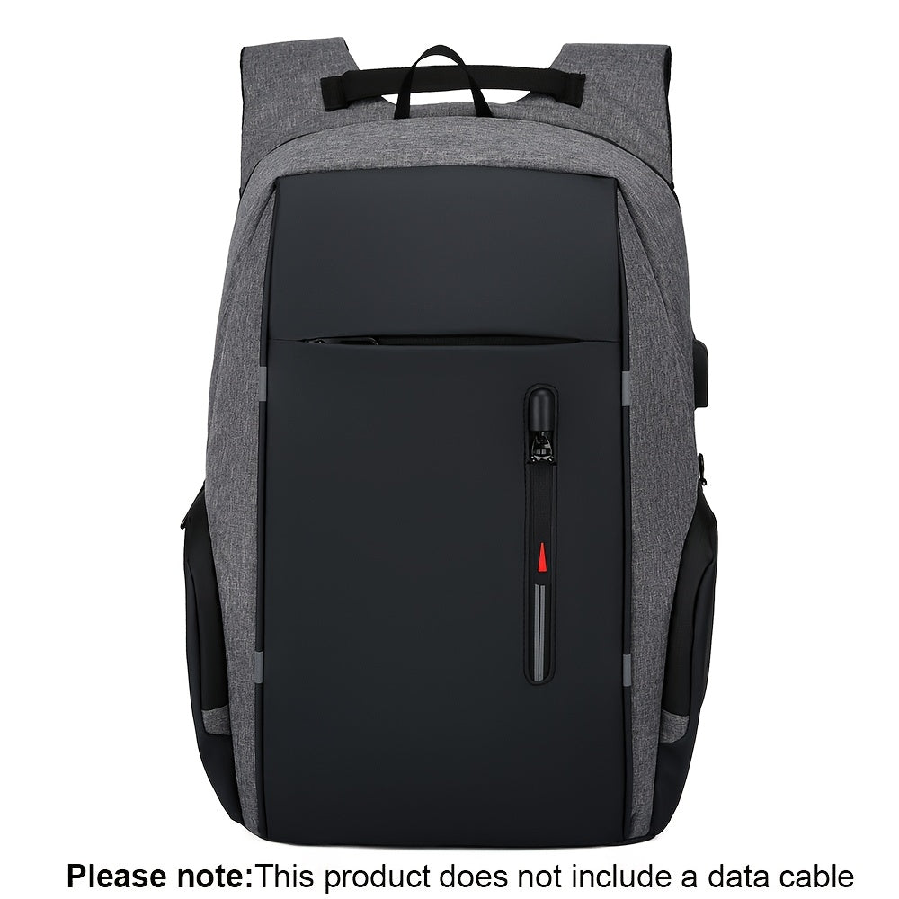 Zaino antifurto da uomo per laptop, borsa da viaggio capiente per lavoro, borsa a tracolla