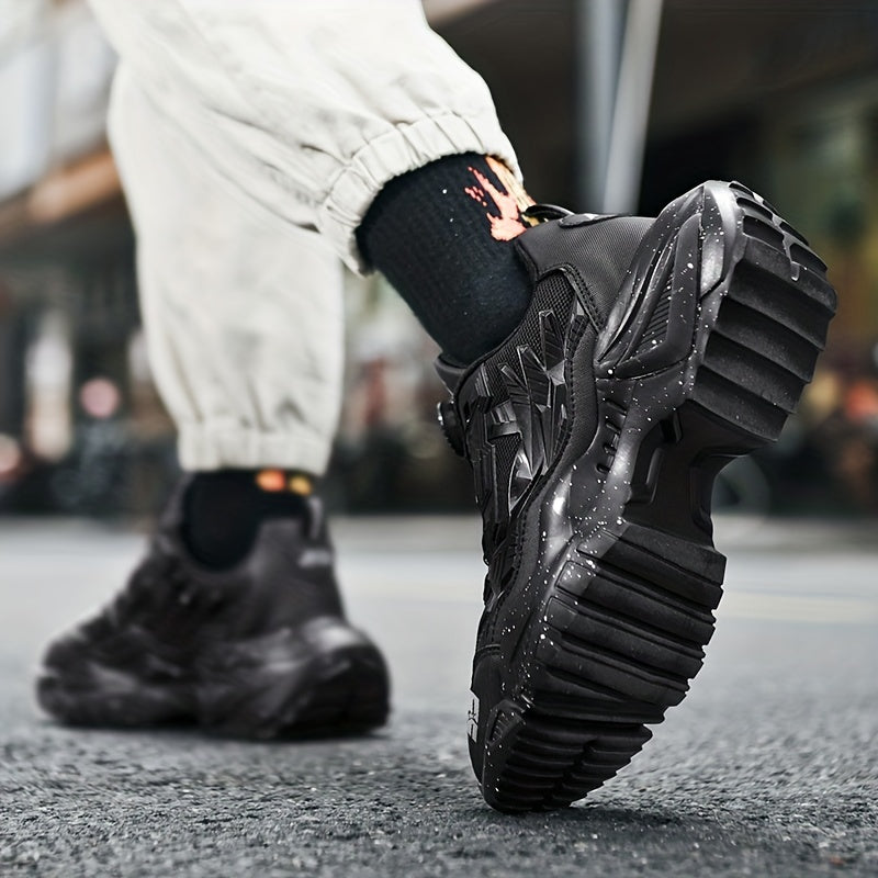 Scarpe da corsa traspiranti da uomo - Sneakers leggere con suola in TPU ammortizzata, chiusura con lacci, suola in gomma antiscivolo - Ideali per palestra, jogging e allenamento in tutte le stagioni, design a righe, calzata comoda, perfette per gli appass