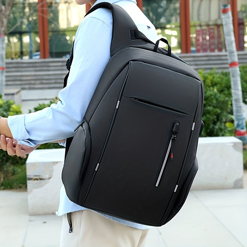 Zaino antifurto da uomo per laptop, borsa da viaggio capiente per lavoro, borsa a tracolla