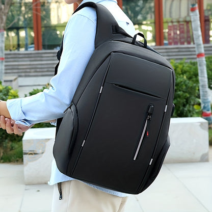 Zaino antifurto da uomo per laptop, borsa da viaggio capiente per lavoro, borsa a tracolla