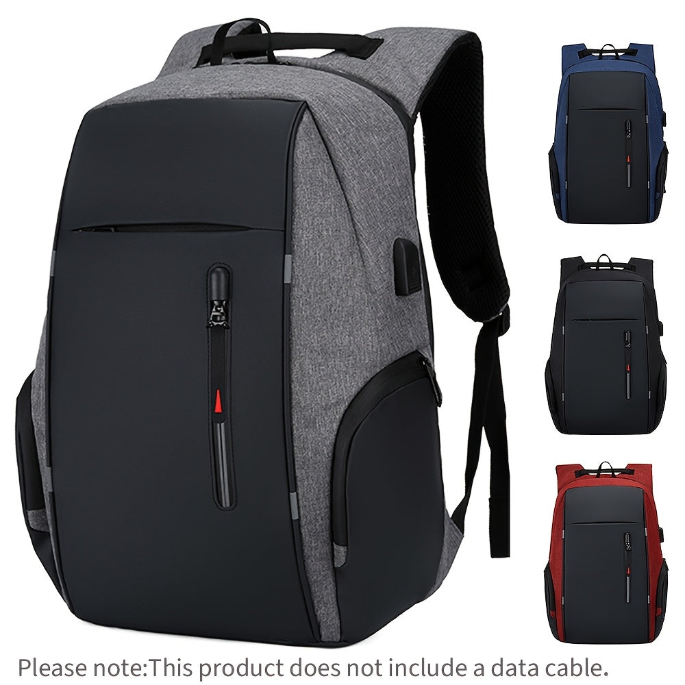 Zaino antifurto da uomo per laptop, borsa da viaggio capiente per lavoro, borsa a tracolla