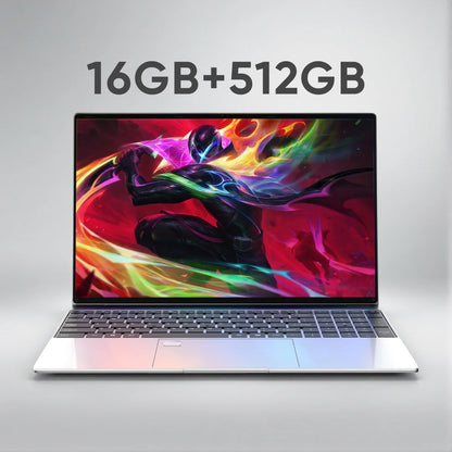 Nuovo laptop da 15,6" Intel Core i9-9880H 32 GB 2 TB PC da gioco ultra sottile per ufficio e studio Windows 11 Pro 1920*1080 HD