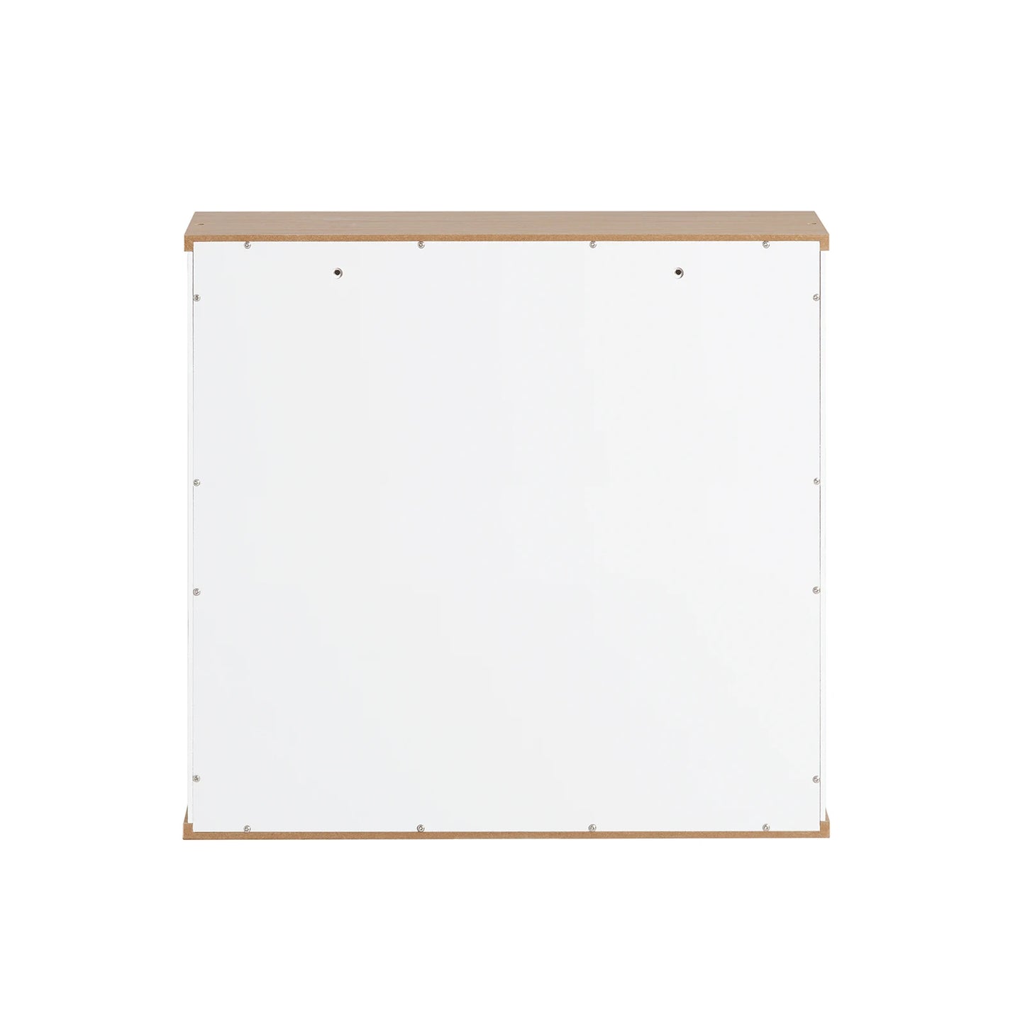 SoBuy BZR42-W Armadio pensile con ante a persiana, mobile a muro, armadio pensile, armadio da cucina, armadietto per medicinali, mobili da bagno