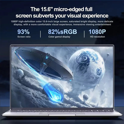 Nuovo laptop da gaming Xiaman con processore Intel Core i9-10980HK, schermo IPS Full HD da 15,6" con risoluzione 1920*1080, 16 GB di RAM, SSD da 1 TB e sistema operativo Windows 11.