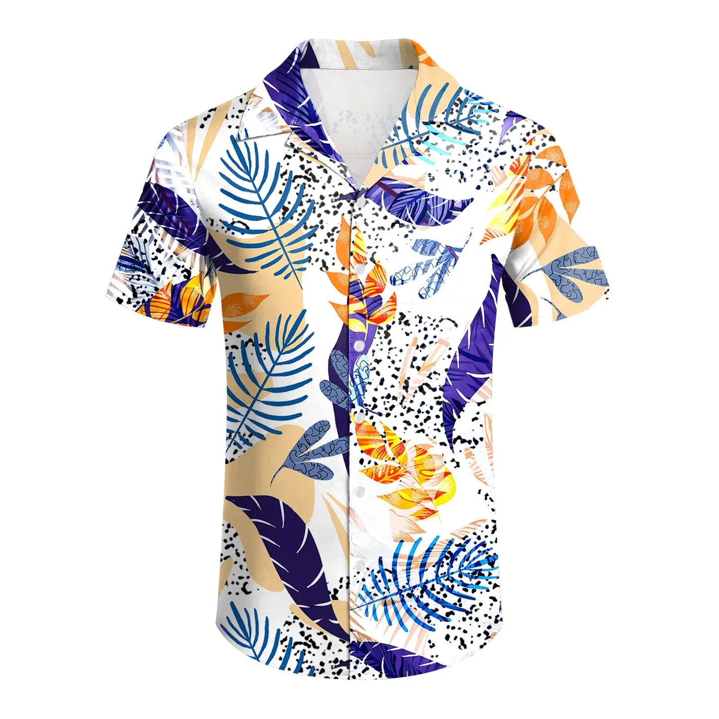 Completo uomo 2024 con stampa patchwork, risvolto, maniche corte, camicia casual, pantaloncini da spiaggia, abbigliamento streetwear estivo, vacanze, completo hawaiano, taglie S-5XL.