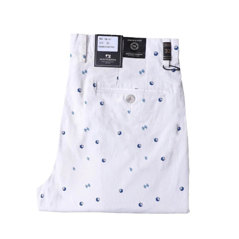 Pantaloni casual a gamba dritta all'ingrosso primaverili e autunnali Pantaloni a matita da uomo Pantaloni da uomo