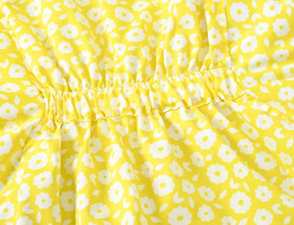 Nuova giacca/cappotto primavera/autunno 2025 per ragazze, giacca a vento con fiori, giacca a mezza lunghezza con cappuccio in vita, abbigliamento per bambini