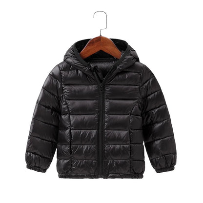 2-9Y NUOVE giacche per bambini e bambine, piumino d'anatra bianco, giacca sportiva invernale alla moda, capospalla, giacca per bambini, abbigliamento per bambine, cappotto invernale caldo