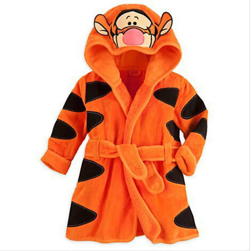 Autunno Inverno Pigiama Bambini Infantil Topolino Minnie Bambini Caldo Pigiama Ragazzi Pigiama Ragazze Pigiama Ragazze Pigiama Animali Abbigliamento da notte in flanella Accappatoio