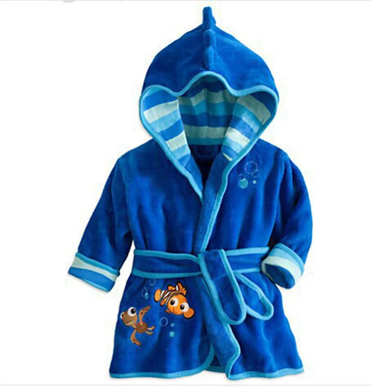 Autunno Inverno Pigiama Bambini Infantil Topolino Minnie Bambini Caldo Pigiama Ragazzi Pigiama Ragazze Pigiama Ragazze Pigiama Animali Abbigliamento da notte in flanella Accappatoio