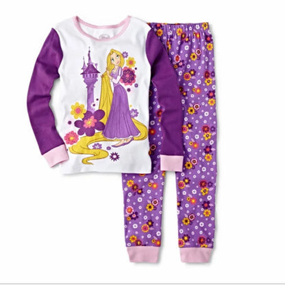 Nuovi set di pigiami per bambini primavera autunno, abbigliamento per ragazzi, pigiami di Lightyear, set di Cars, pigiami di cotone per ragazze di Minnie e Tigger.