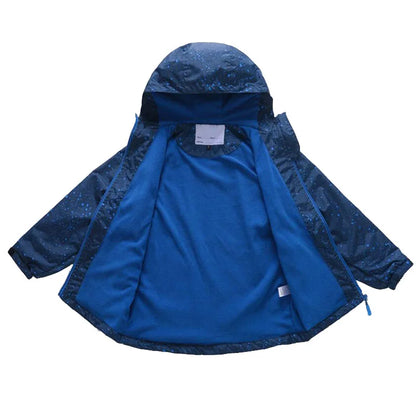 Giacche impermeabili e antivento per bambini e bambine, primavera autunno, capispalla, giacche sportive alla moda, cappotti a doppio strato per bambini