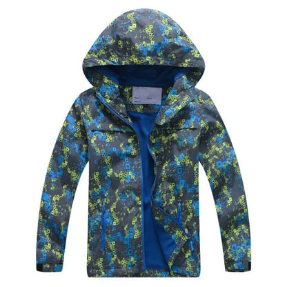 Giacche impermeabili e antivento per bambini e bambine, primavera autunno, capispalla, giacche sportive alla moda, cappotti a doppio strato per bambini