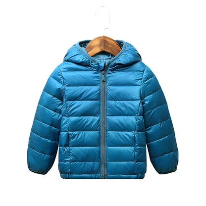 2-9Y NUOVE giacche per bambini e bambine, piumino d'anatra bianco, giacca sportiva invernale alla moda, capospalla, giacca per bambini, abbigliamento per bambine, cappotto invernale caldo