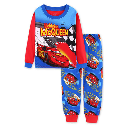 Nuovi set di pigiami per bambini primavera autunno, abbigliamento per ragazzi, pigiami di Lightyear, set di Cars, pigiami di cotone per ragazze di Minnie e Tigger.