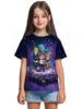 T-shirt a maniche corte con scollo rotondo da ragazza, modello coreano, vestibilità ampia, casual e versatile, estate 2025.