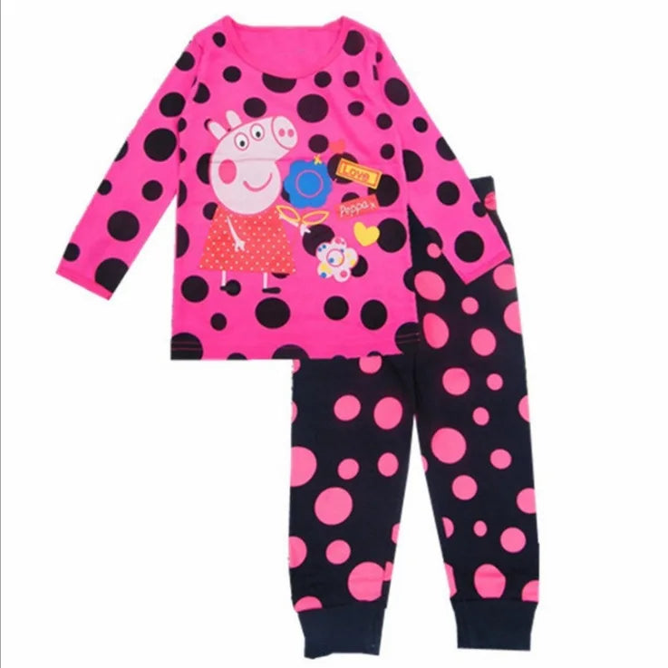 Nuovi set di pigiami per bambini primavera autunno, abbigliamento per ragazzi, pigiami di Lightyear, set di Cars, pigiami di cotone per ragazze di Minnie e Tigger.