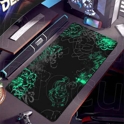 HD 400x900mm Street Graffiti Art Gaming Mouse Pad Table Pad Mousepad XXL Computer expand Rubber accessories Keyboard Desk mat