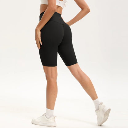 S-XXXL Bike Shorts Women High Waist 3 Pockets Workout Yoga Shorts Stretch Gym Fitness Comfort Ready to Wear Activeweanning Pants