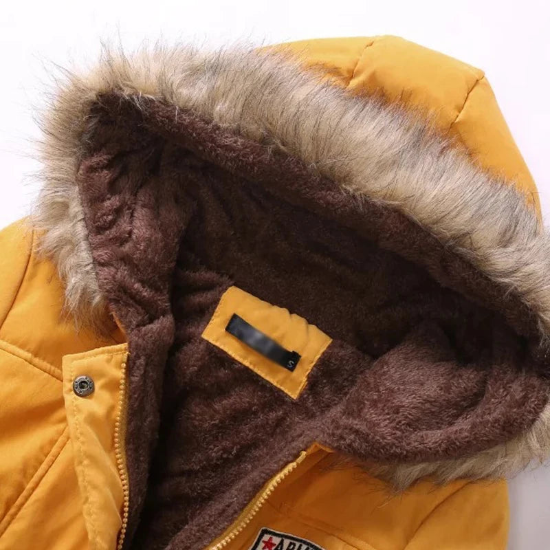 Johnature New Parkas Female Women Winter Hooded Coat Thickening Cotton Winter Jacket Womens Warm Parkas for Women Winter