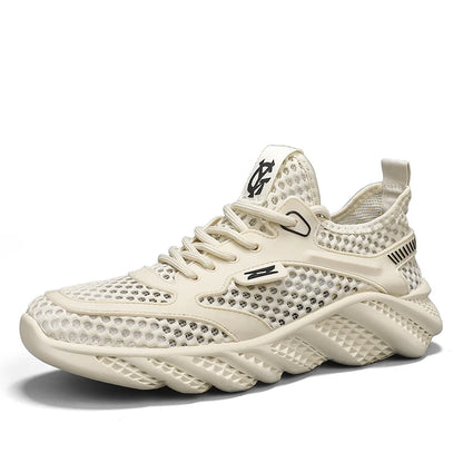 Scarpe da ginnastica da uomo alla moda, scarpe da corsa leggere, scarpe da ginnastica estive 2025 in mesh di marca, scarpe casual traspiranti, comode scarpe da tennis da uomo
