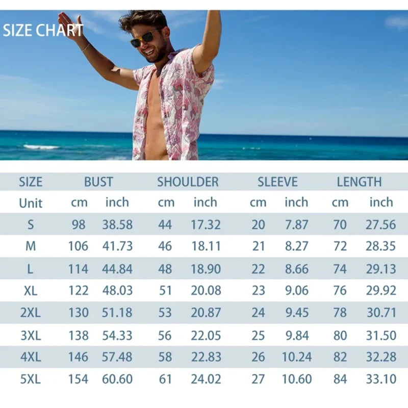 Completo da uomo per vacanze al mare alle Hawaii, composto da camicia a maniche corte e pantaloncini, con stampa paisley, traspirante e alla moda, ideale per feste.