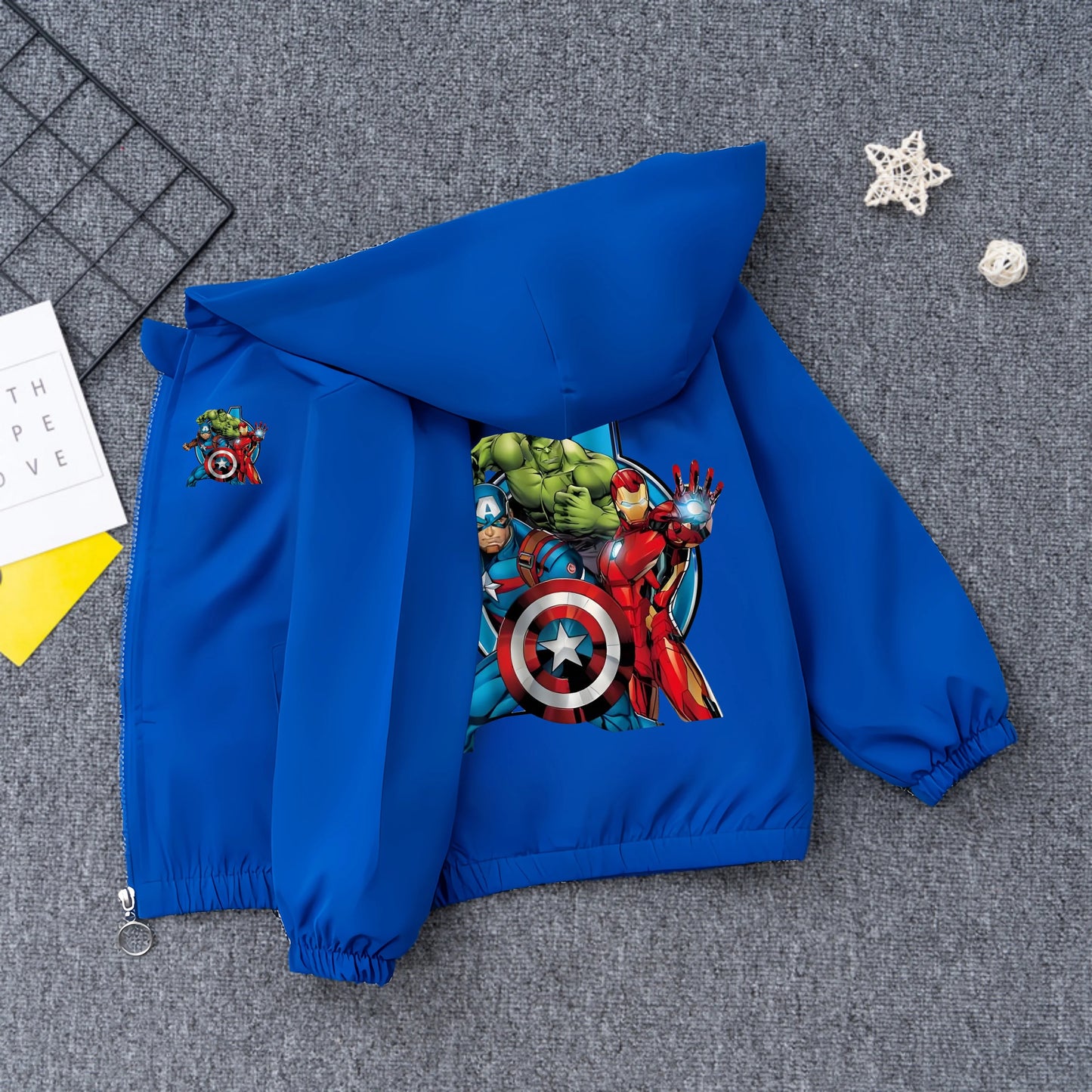 Cappotto con cappuccio Spiderman per bambini, abbigliamento primaverile per ragazzi 2025, nuovo tema supereroe, giacca elegante Charge, completo per neonati