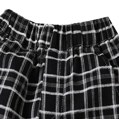 Abbigliamento da gentiluomo per neonati: gilet a quadri, cappello, pantaloni, body bianco, set da 7 pezzi per matrimonio, abito formale da boutique per neonato.