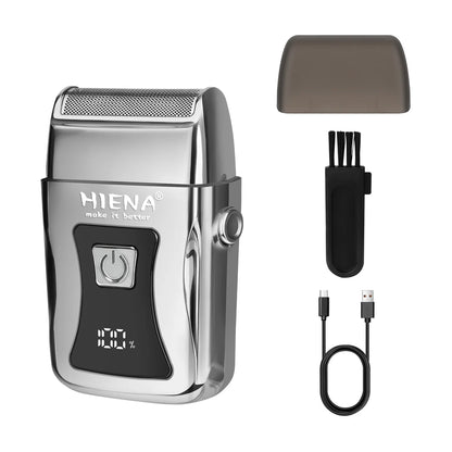 Shaving Machine Finishing Fades mini single blade cordless beard trimmer razor rechargeable foil electric face body shaver for