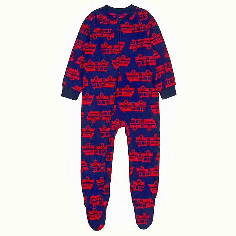 Tute in pile per bambini e bambine, con piedini, pagliaccetti, pigiami caldi per primavera, autunno e inverno.