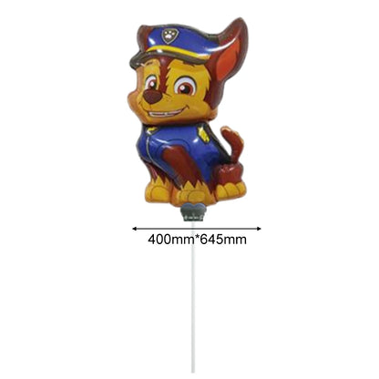 Paw Patrol Themed Balloon Cartoon police cars Fire engines Dog for Children's Birthday Party Decoration Supplies Gift Toys
