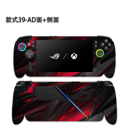Pellicola protettiva pretagliata 1x Parte superiore + 1x Parte posteriore + Lati per Asus ROG XBOX ALLY X 7" Gen 2025 2024 2023