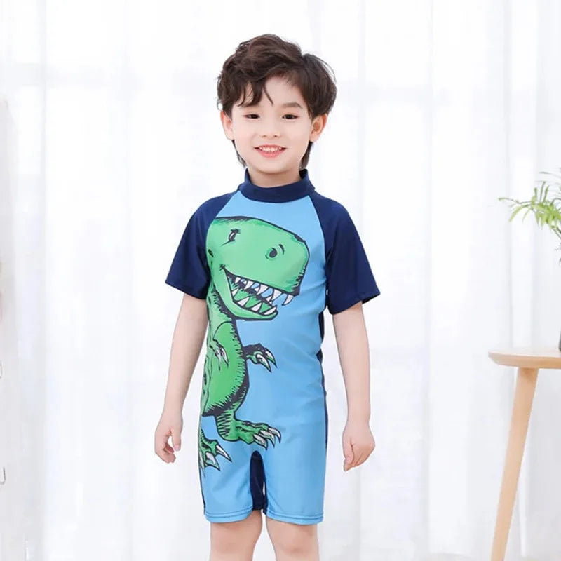 Costume da bagno per bambini e ragazzi, maniche lunghe, stampa frutta, protezione solare, costume da bagno estivo per la spiaggia, taglie 3 4 5 6 7 8 10 anni