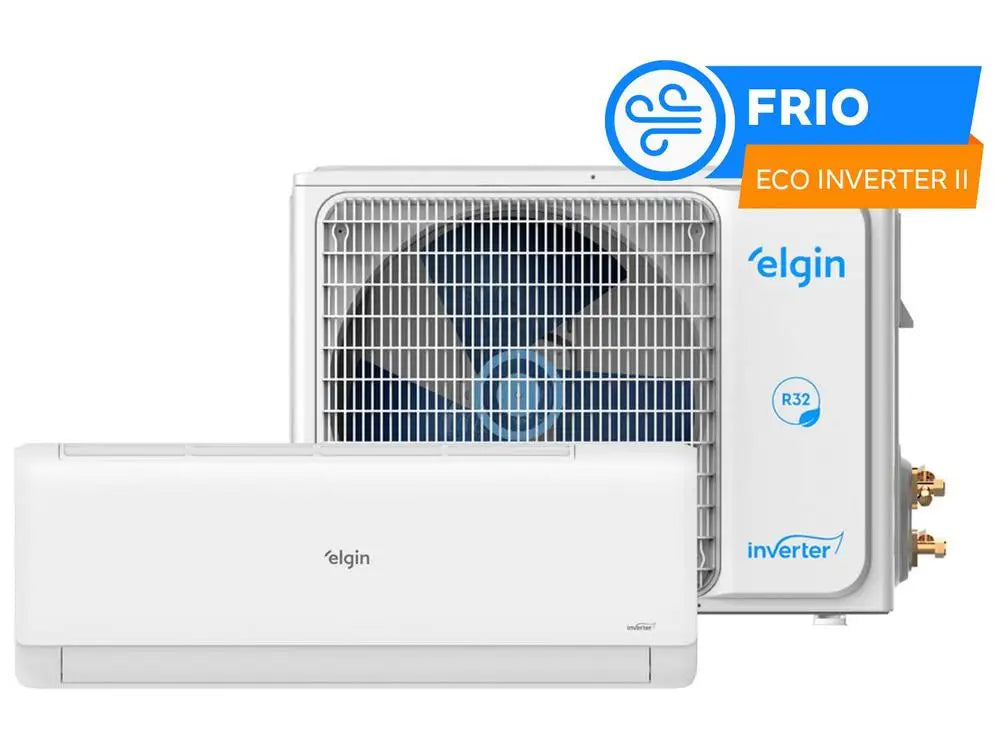 Climatizzatore Split 9.000 BTU Elgin Eco Inverter II Cold High Wall HJFC09C2WBCC - 220V