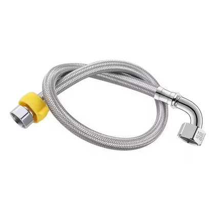 20/40/60/100/150/200cm G1/2'' Plumbing Explosion-Proof Flexible Braided Hose Anti-Winding Faucet Water Pipe For Kitchen Bathroom