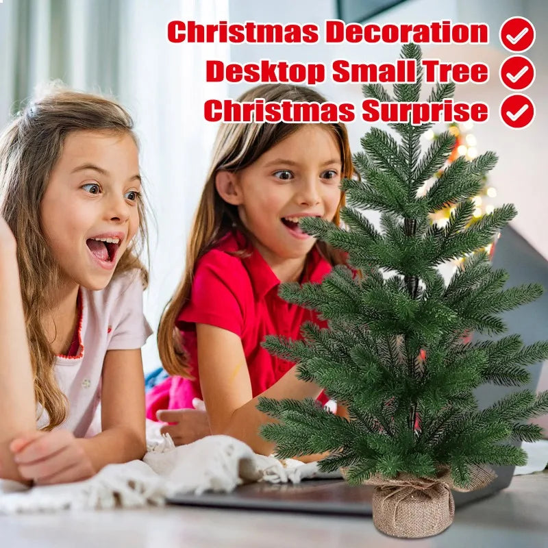 Classic Artificial Christmas Tree Family Festival Atmosphere Desktop Ornaments Christmas Party Delicate Decoration Supplies