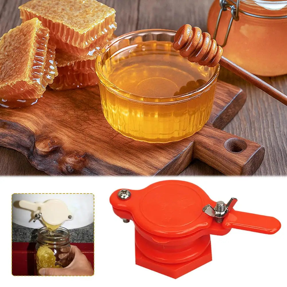Bee Honey Tap Gate Valve Extractor Bottling Honey Extractor Machine Hive Equipments Honey Separation Tap Beekeeping Tools
