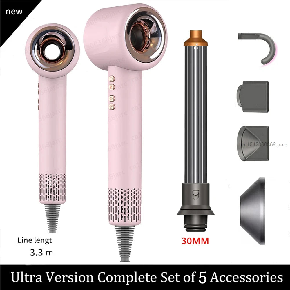 Super Hair Dryer 220V Leafless Hair dryer Personal Hair Care Styling Negative Ion Tool Constant Anion Electric Hair Dryers