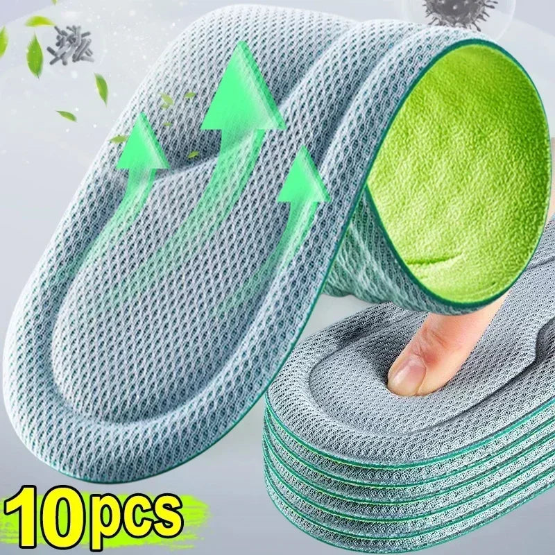 Solette ortopediche in memory foam per uomo e donna, deodoranti, per scarpe sportive, assorbono il sudore, morbide e antibatteriche, accessori per scarpe.