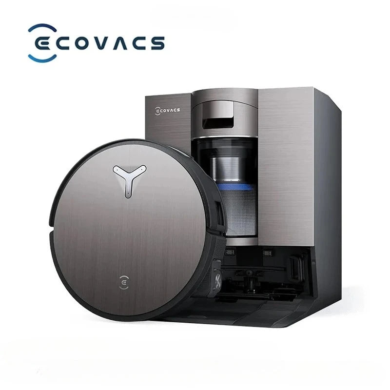 Ecovacs X11 OMNICYCLONE Chinese version vacuum cleaner PowerBoost load 19500Pa suction without bag station