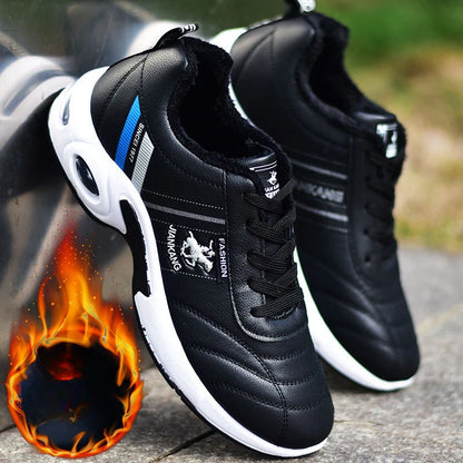 Scarpe da ginnastica da uomo di marca con ammortizzazione ad aria, scarpe da corsa da uomo con plateau, modello 2023, scarpe vulcanizzate in pelle traspirante, zapatos de hombre